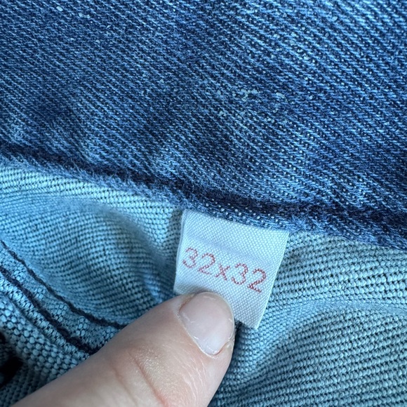 Banana Republic Men's Slim Stretch Denim Pants in Blue Size 32x32 - Picture 6 of 7